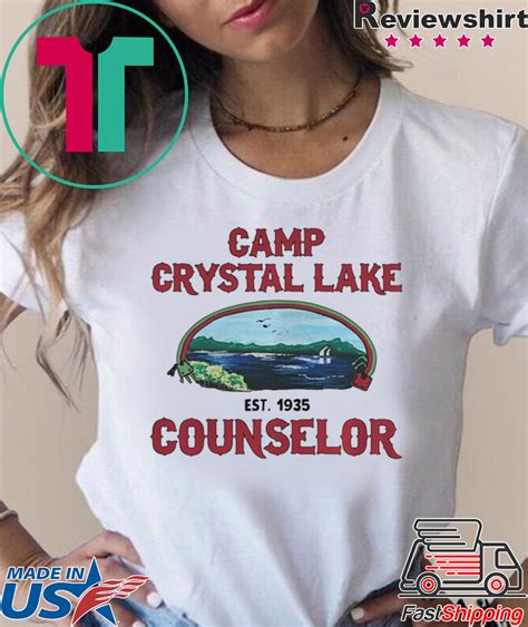 Camp crystal lake counselor shirt - Pop Threads Camp Crystal Lake Counselor Shirt Vintage Costume Youth Kids Girl Boy T-Shirt . 4.4 4.4 out of 5 stars 70 ratings. Price: $14.99 $14.99 Free Returns on some sizes and colors . ... Nice Camp Crystal Lake Shirt Costumes have part masks, a backpack, a machete, socks, and this holloween shirt. ...